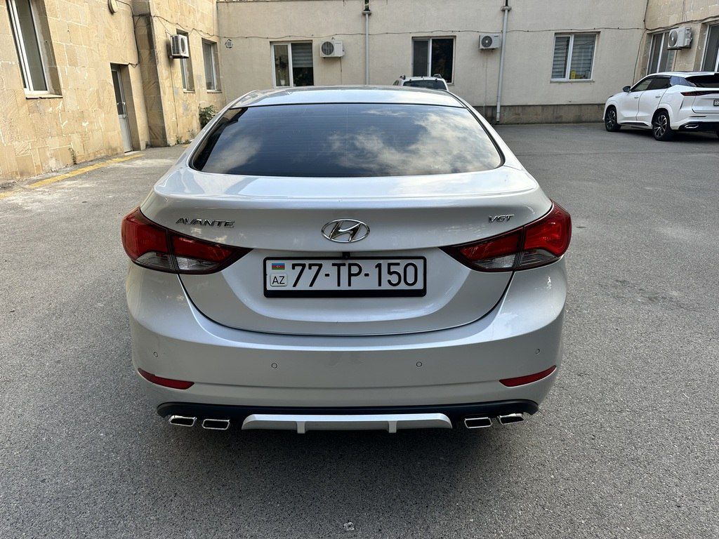 Hyundai Avante, 1.6 L, 2014 il, 160 112 km 77-TP-150 — Avtomobillər, Bakı (11)