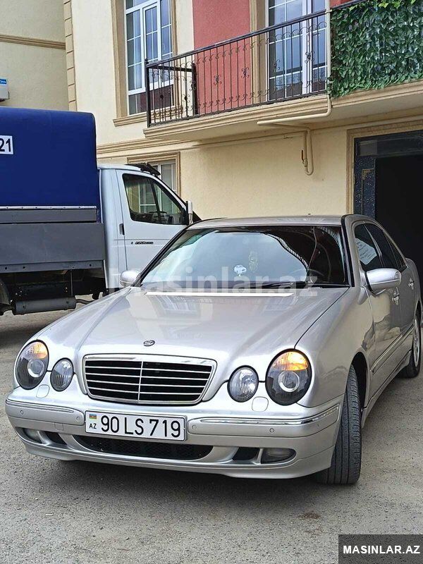 Mercedes W210, 2000 il 90-LS-719 — Avtomobillər, Bakı (10)