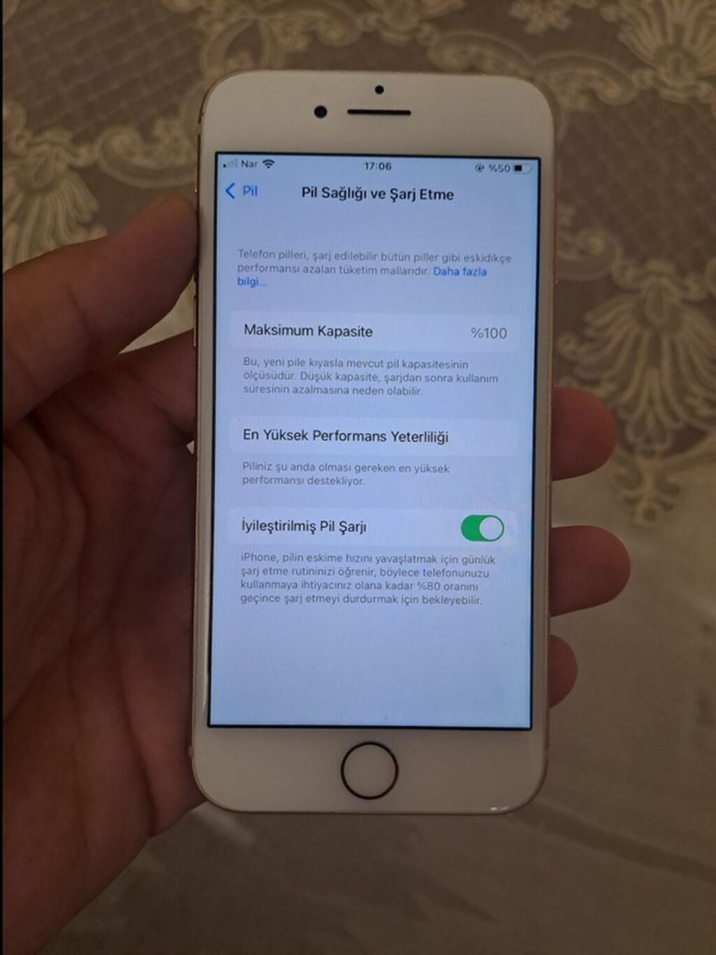 IPhone 8, Qızılı, Barmaq izi — Apple iPhone, Sumqayıt (6)