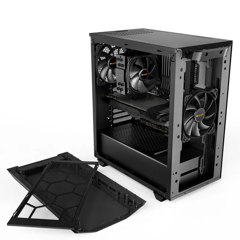 Case be quiet Pure Base 500 Window Black (BGW34) — Korpuslər, Bakı (4)