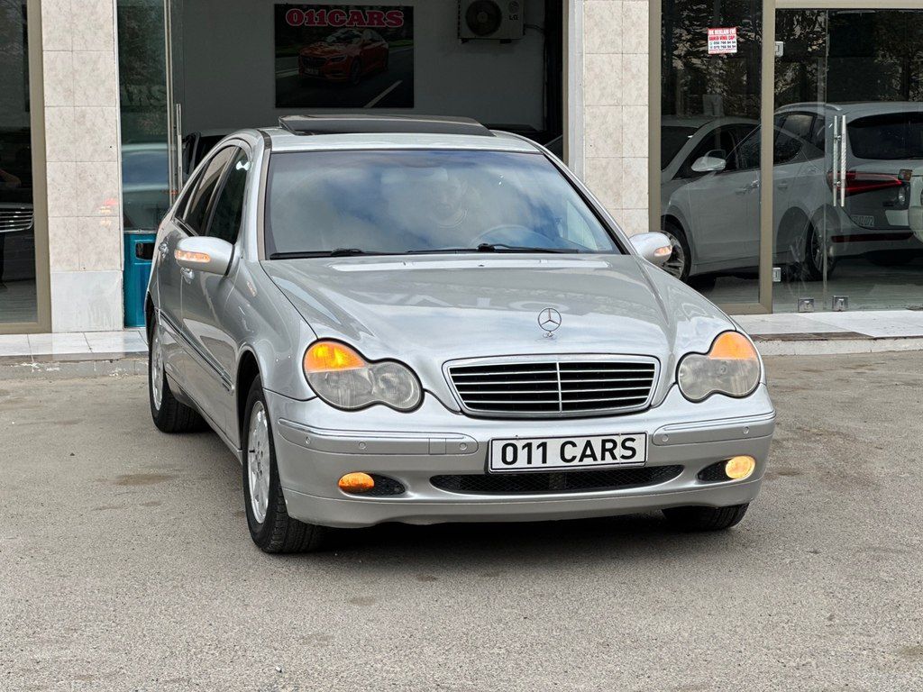 Mercedes C 200, 2.0 L, 2002 il, 284 642 km — Avtomobillər, Bakı (2)