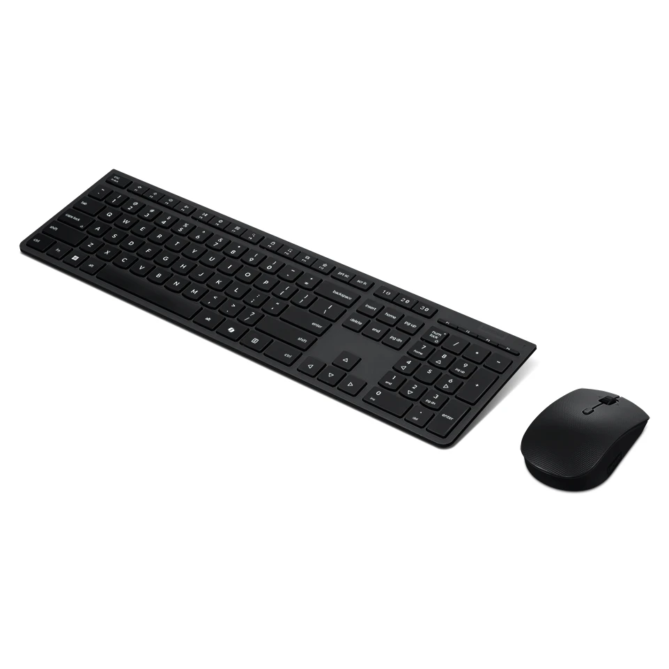 Lenovo Professional Wireless Rechargeable Combo Keyboard and Mouse-Russian/Cyrillic (4X31R64342) — Veb kameralar, Bakı (2)