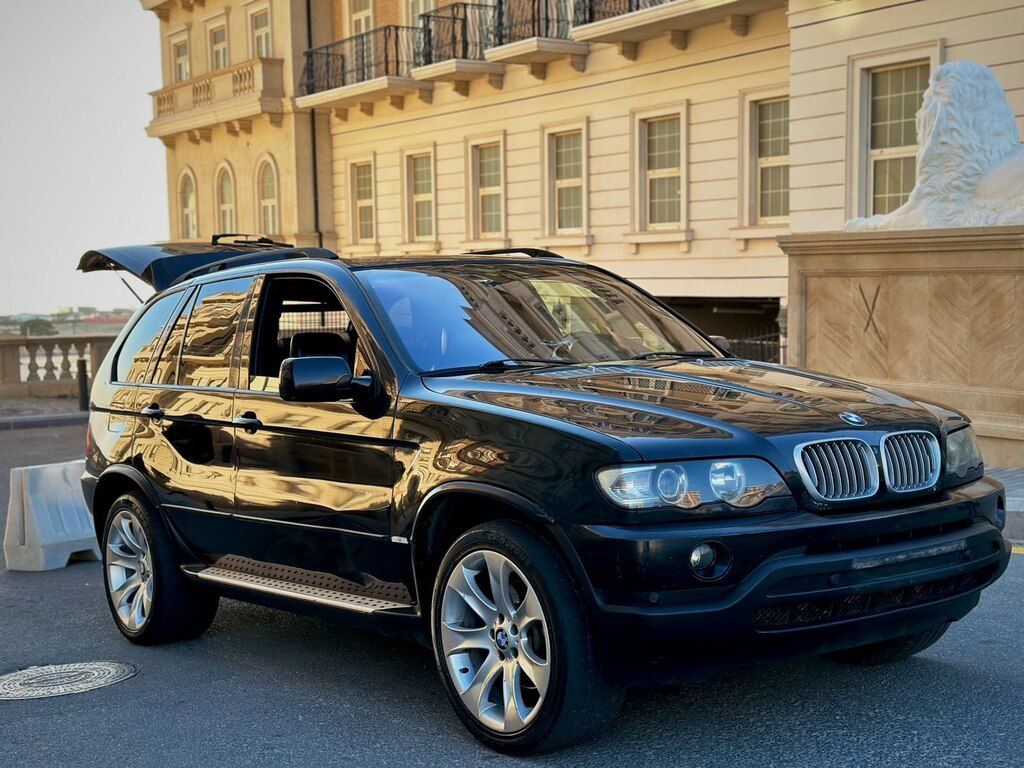 BMW X5, 4.4 L, 2003 il, 370 000 km — Avtomobillər, Bakı (4)