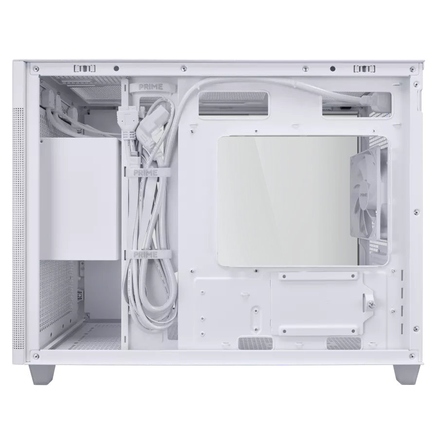 Case ASUS Prıme AP201 Tempered Glass MicroATX White — Korpuslər, Bakı (5)