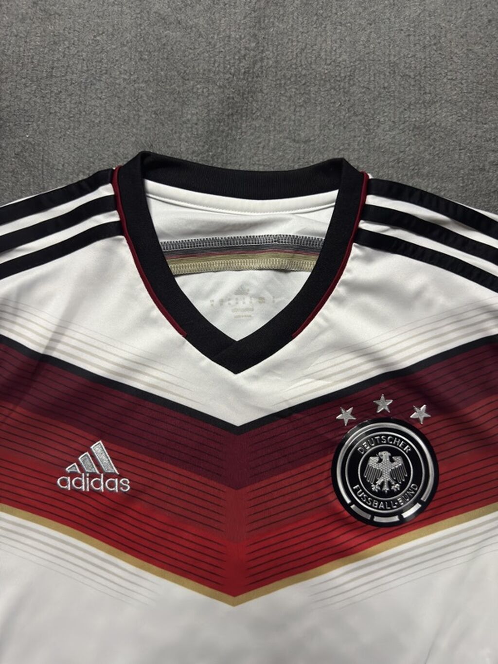 Futbolka, Adidas, M, rəng - Ağ — Futbolka və polo, Bakı (4)