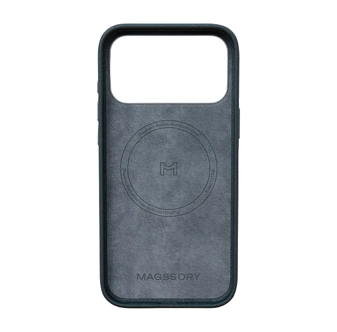 Smartphone case Magssory Eco-Leather Case for iPhone 17 Pro Max Midnight (CLT045m) — Telefonlar və qadjetlər, Bakı (2)