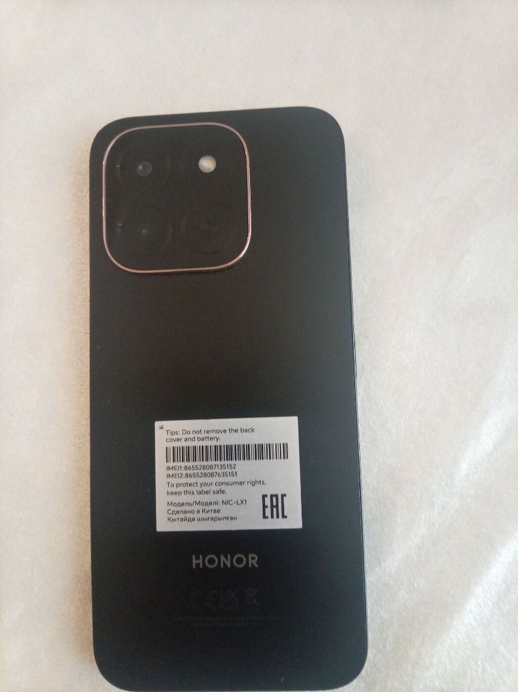 Honor X6c, 128 GB, rəng - Qara — Honor, Bakı