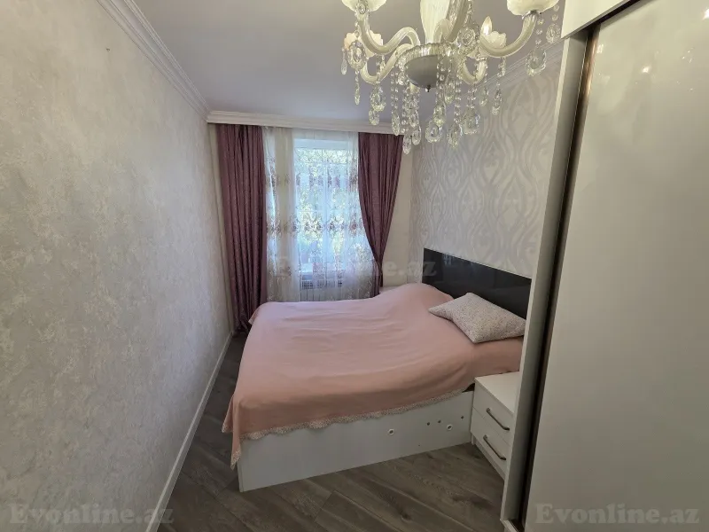 Satılır 3 otaqlı Mənzil Köhnə tikili 75 m² Bakı, Nizami r., Neftçilər m., 8-ci kilometr — Mənzil, Bakı (8)