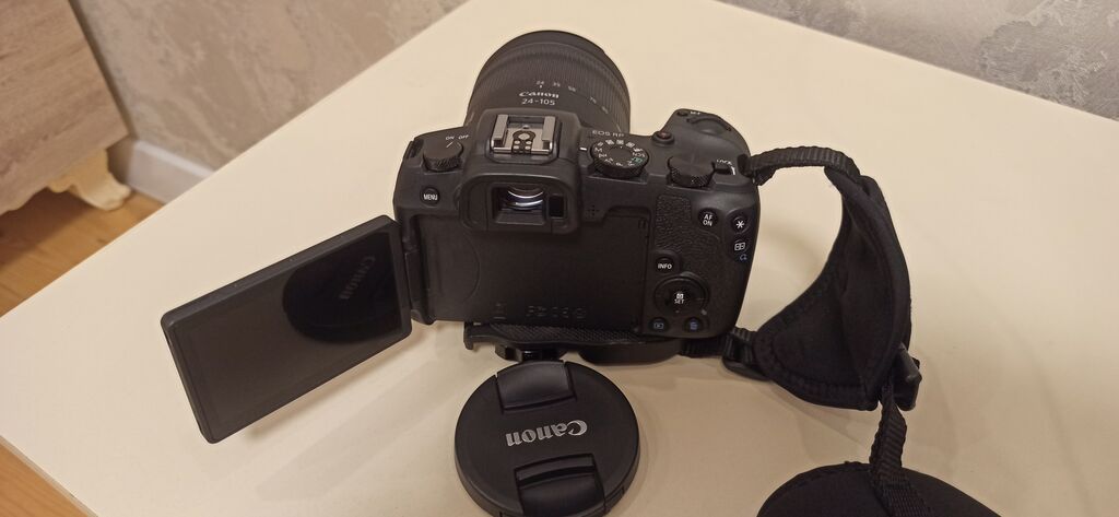 Canon EOS R gövdə + RF 24-105mm f/4-7.1 IS STM obyektiv dəsti - Tam — Fotoaparat, Gəncə (3)