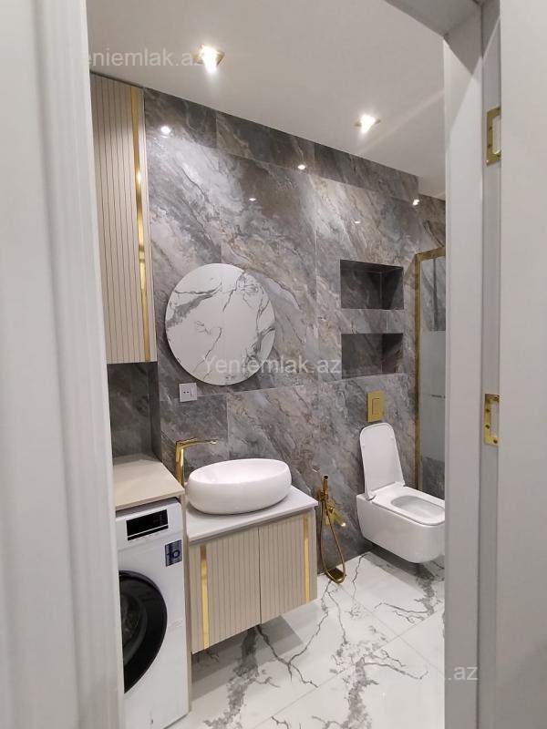 Kirayə 2 otaqlı Bina evi menzil (Yeni tikili), 68 m², Nərimanov rayonu — Mənzil, Bakı (6)