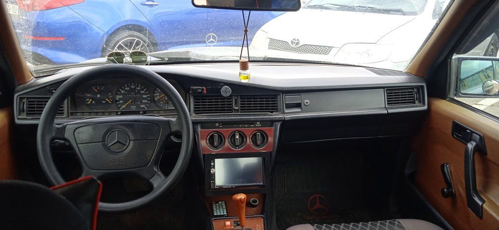 Mercedes 190, 1.8 L, 1992 il, 100 000 km — Avtomobillər, Bakı (4)