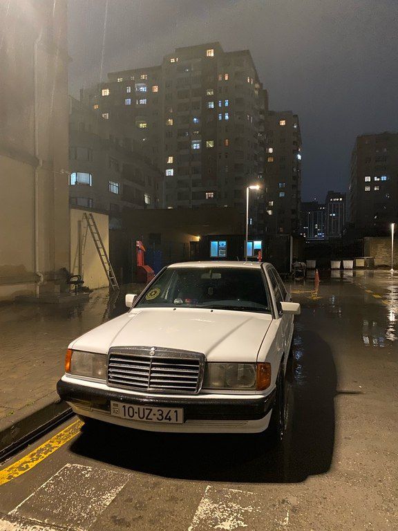 Mercedes 190, 2.0 L, 1989 il, 325 404 km — Avtomobillər, Bakı (10)
