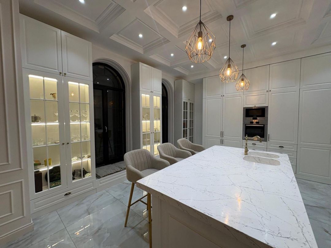 İcarəyə verilir 5 otaqlı həyət evi/bağ evi 400 m² — Ev, villa, Bakı (8)