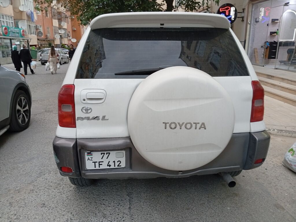Toyota RAV4: 2 l 2001 il Krossover 01-BR-676 — Avtomobillər, Masazır (5)