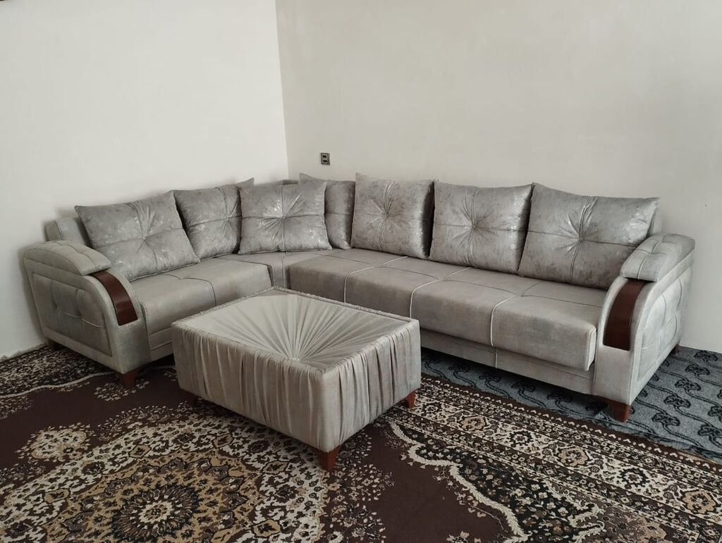 Məhsul: Künc və salon dəsti divanlar Təsvir: - Müasir dizaynlı, şık — Yumşaq mobilya dəstləri, Bakı (4)