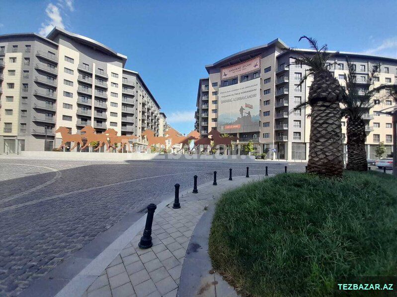 ağ şəhərdə 4 otaqlı mənzil kirayəsi 7/3 — Mənzil, Bakı