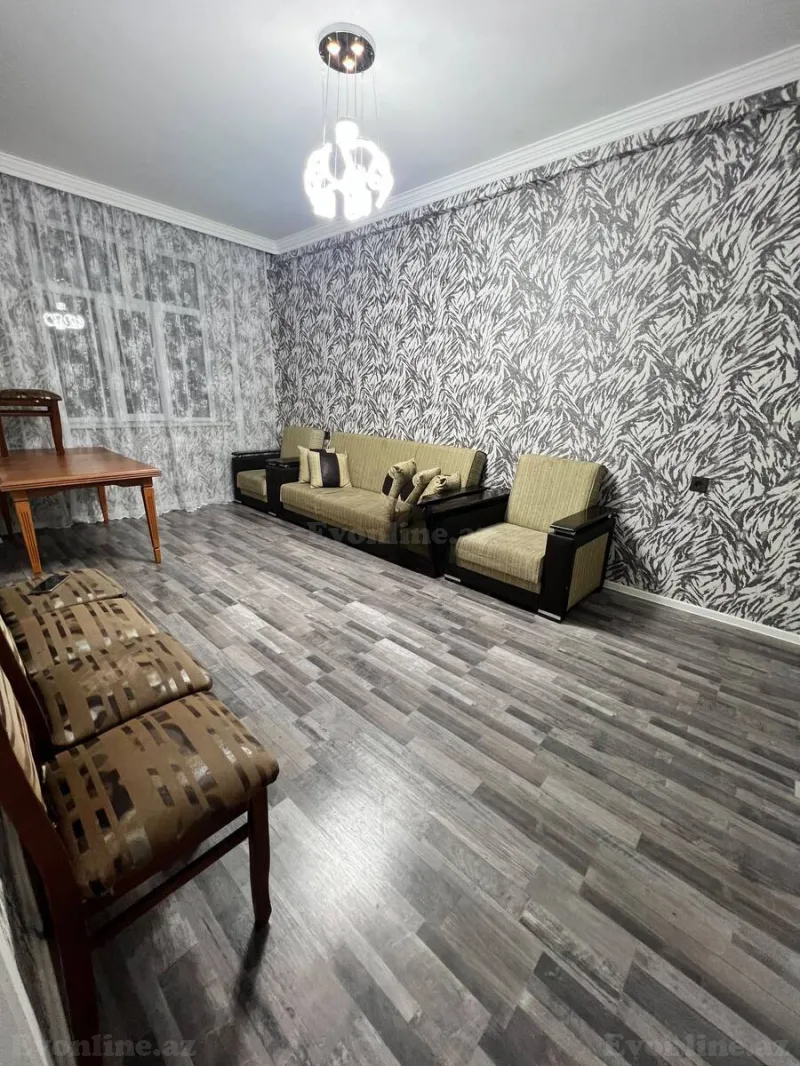 Kirayə verilir 3 otaqlı Mənzil Yeni tikili 101 m² Bakı, Abşeron r., Masazır — Mənzil, Bakı (2)