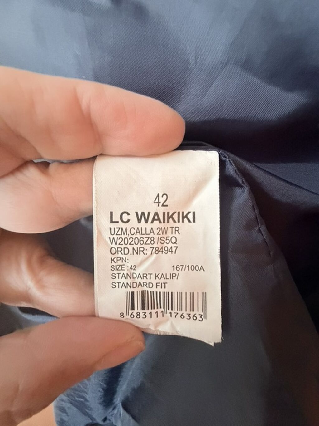 Plaş, Lc Waikiki, XL, rəng - Göy — Yağmurlaq, Bakı (4)