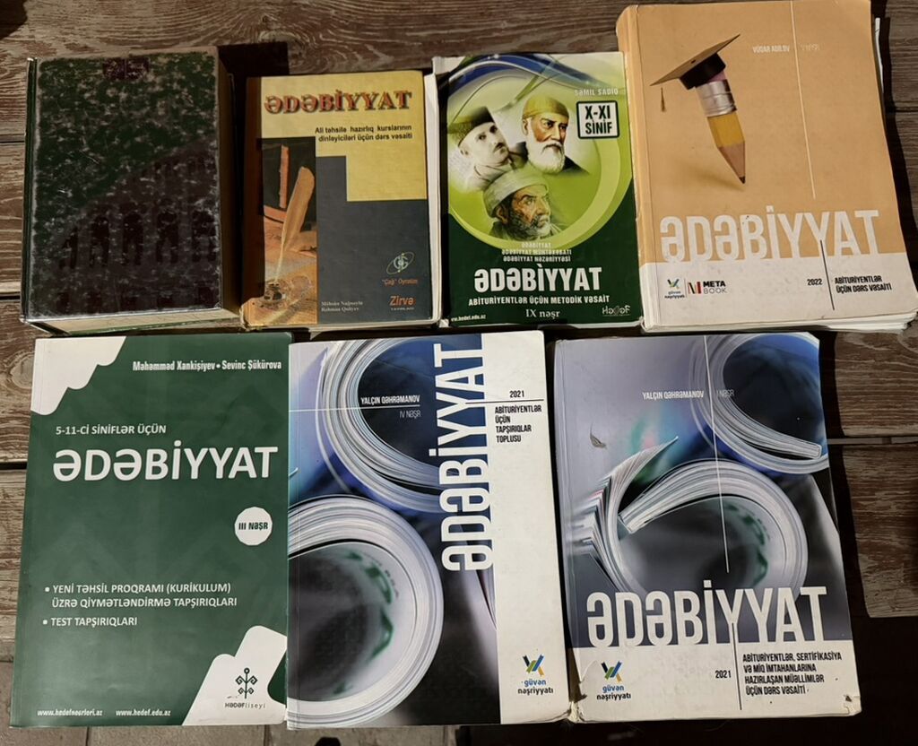 Məktəb və abituriyent hazırlığı üçün müxtəlif fənlərdən dərslik və — Kitablar, Digah
