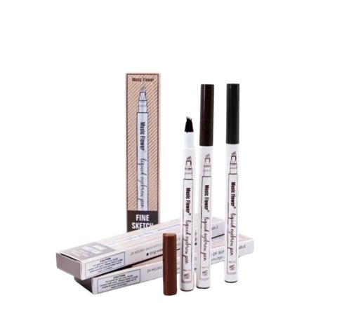 Qaş üçün qələm-marker Music Flower Fine Sketch 03 Dark Grey 1 ml — Bakı