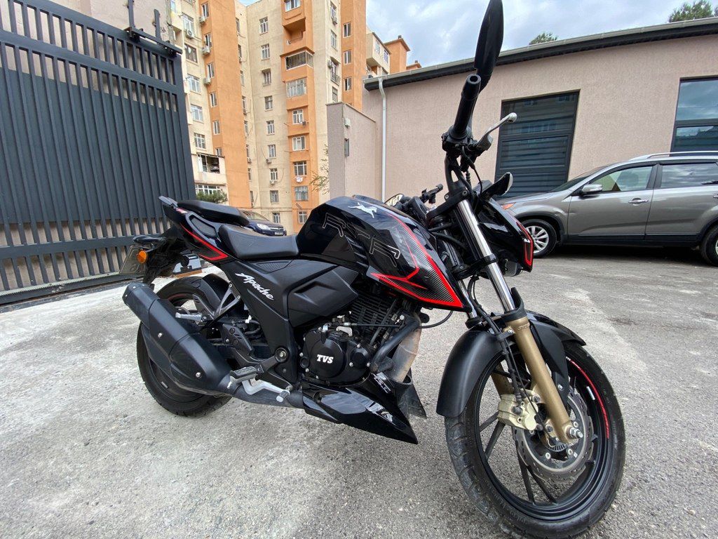 TVS Apache RTR 200 4V, 200 sm3, 2025 il, 26 847 km — Motosikletlər, Bakı (3)