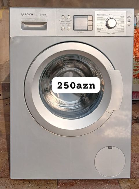 Bosch Avantlixx 7 VarioPerfect paltaryuyan maşın - Ön yükləməli, 7 kq — Bakı