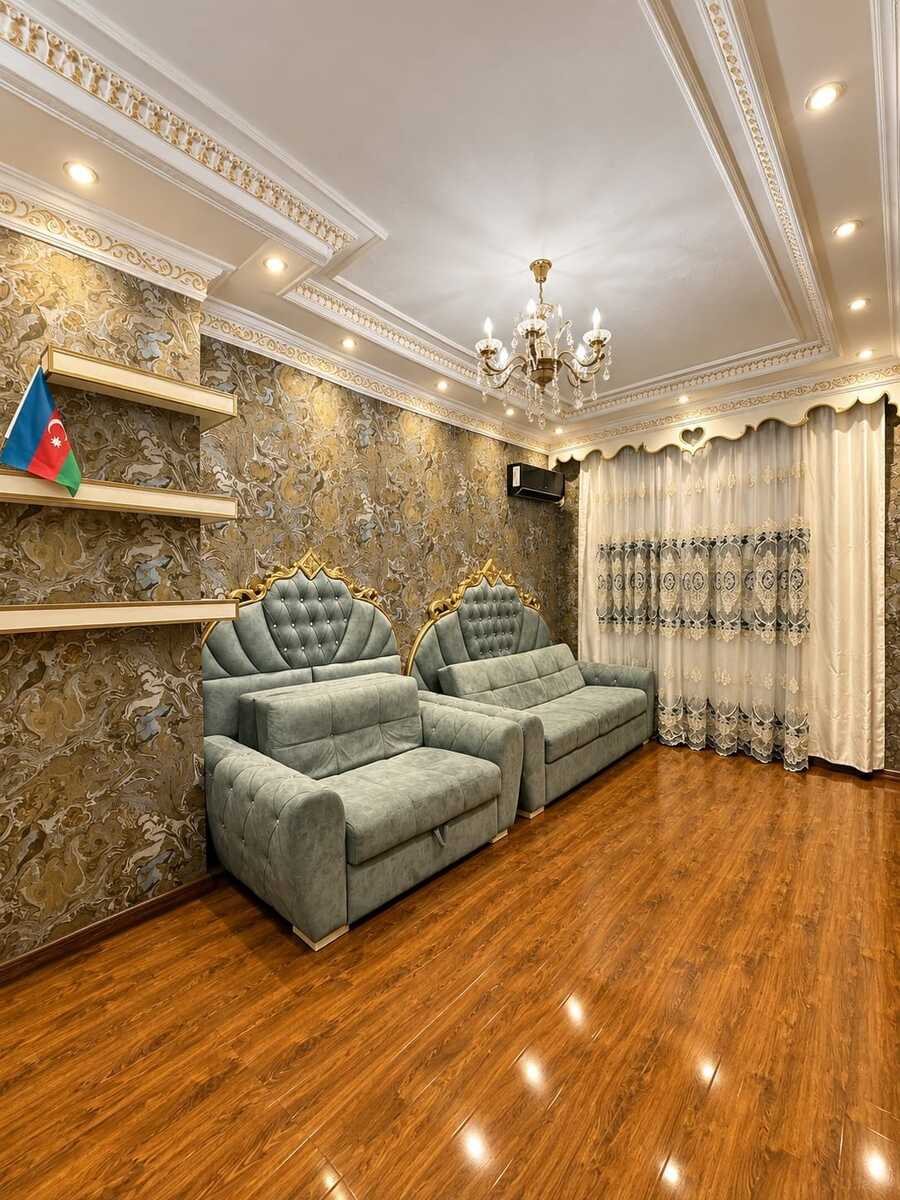 İcarəyə verilir 2 otaqlı yeni tikili 65 m² — Mənzil, Bakı (2)