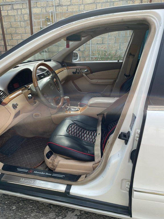 Mercedes S 320, 3.2 L, 2002 il, 227 000 km — Avtomobillər, İsmayıllı (8)