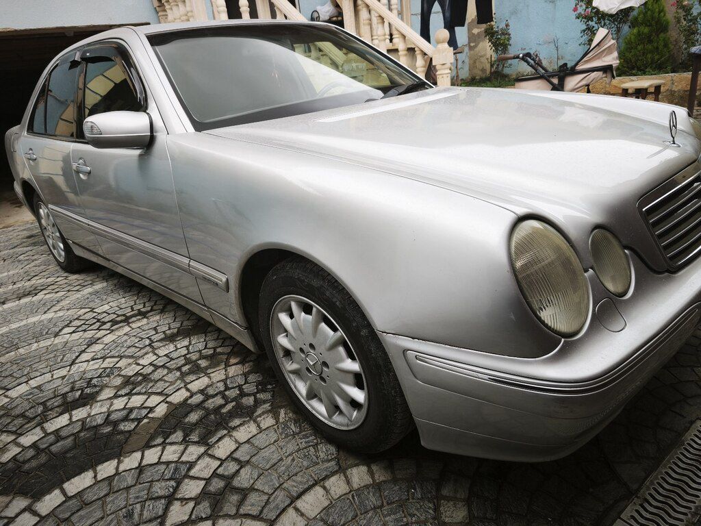 Mercedes E 220, 2.2 L, 2000 il, 420 550 km — Avtomobillər, Bakı (5)