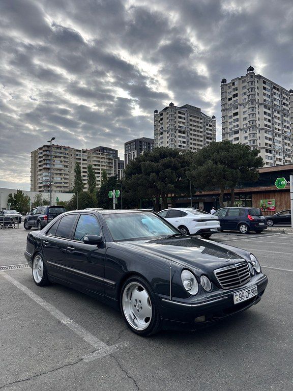 Mercedes E 240, 2.4 L, 2000 il, 337 000 km 99-CP-966 — Avtomobillər, Bakı (8)