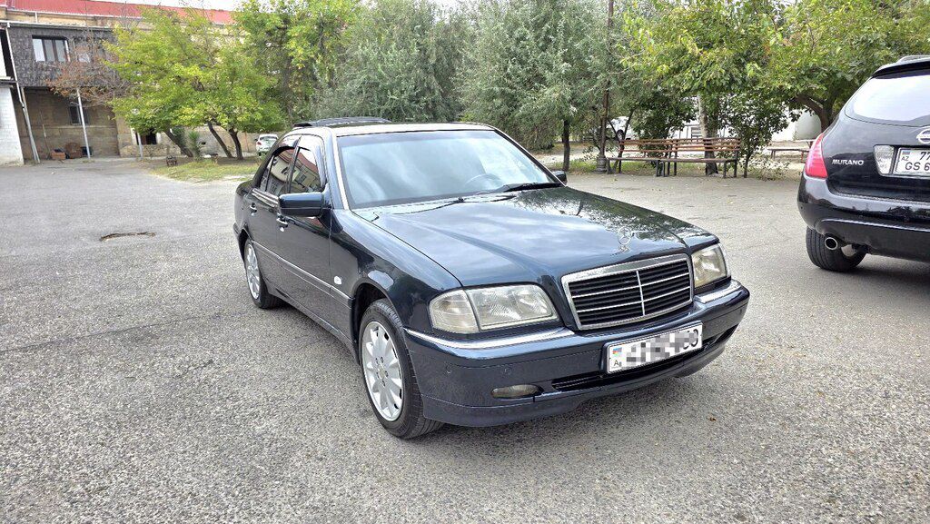 Mercedes C 200, 2.0 L, 1999 il, 286 056 km — Avtomobillər, Sumqayıt (2)