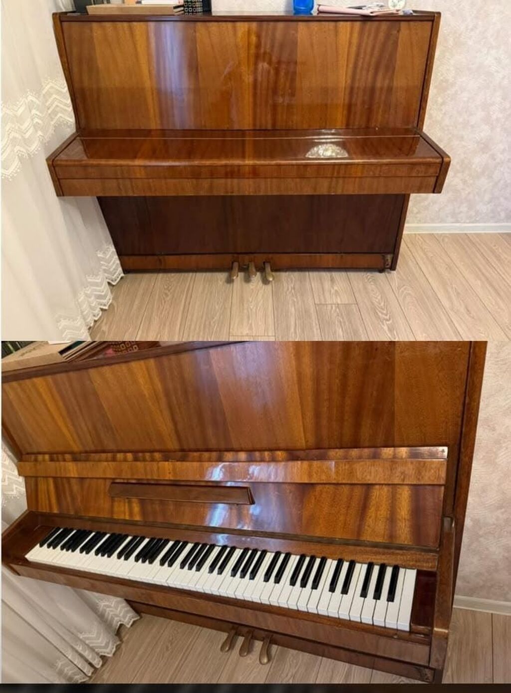 Pianino satilir 150 azn unvan Sumqayit 3999 Nilay/Gunel1Ağac — Pianino və digər klaviş alətləri, Digah