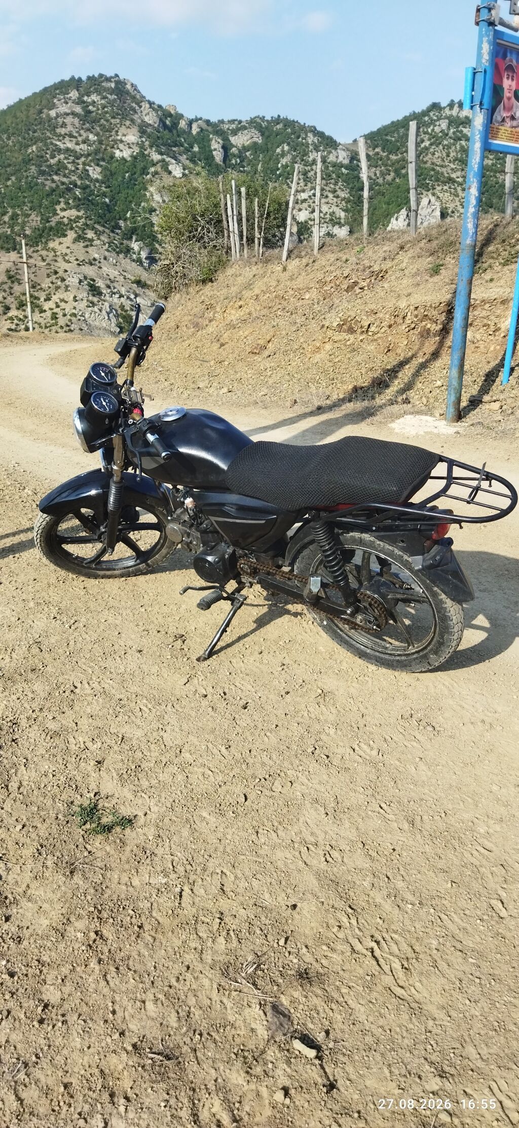 Matasklet kuba draqon 110 kubdu naklatkalar yagı hava filteri ön arxa — Motosikletlər, Astara (2)