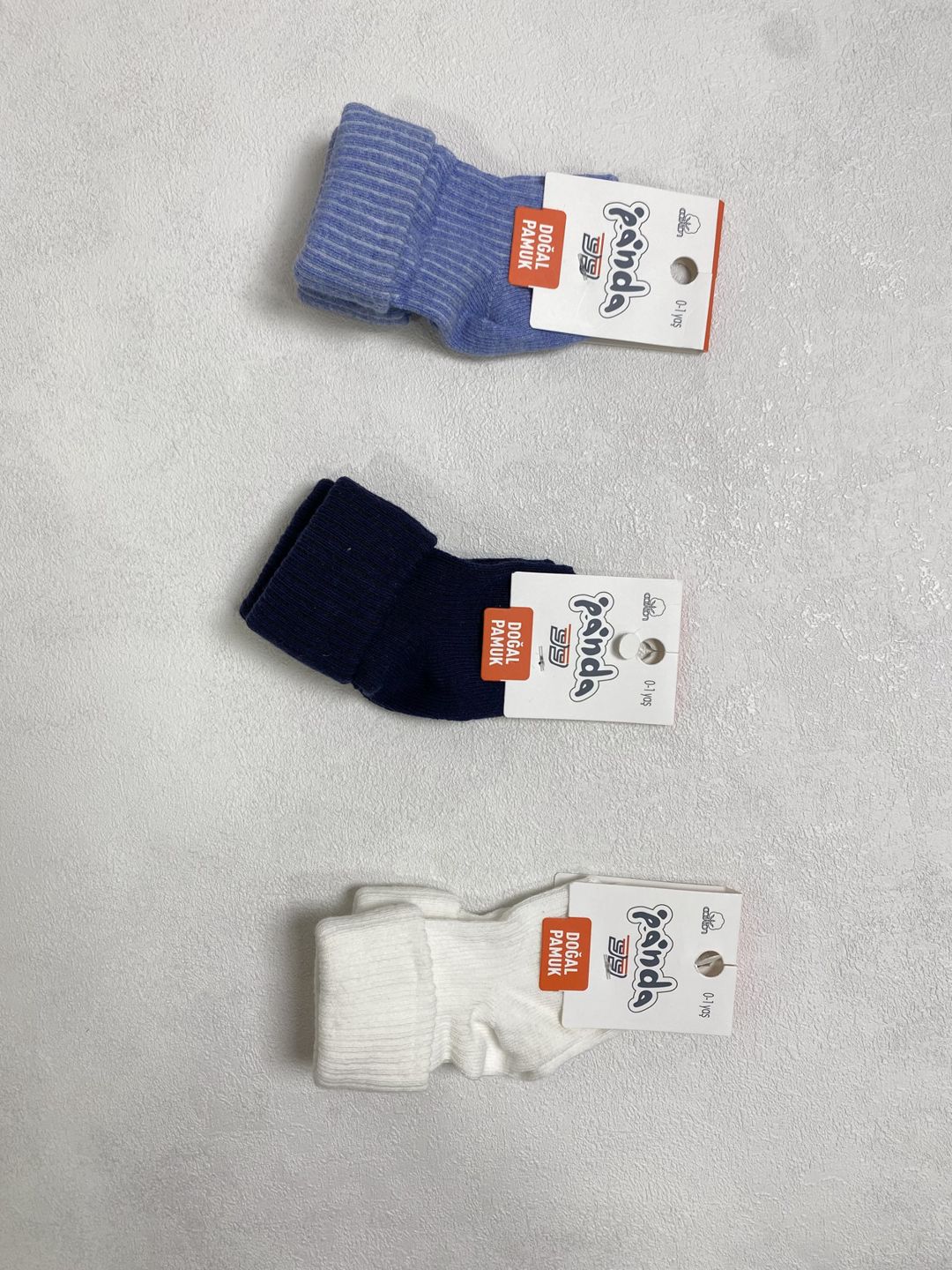 Corab körpələr üçün RK2, ağ, pambıq, 0-12 ay — Mallar, Bakı (2)