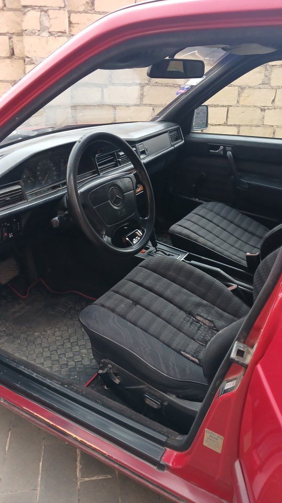 Mercedes 190, 2.0 L, 1992 il, 350 000 km — Avtomobillər, Gəncə (5)