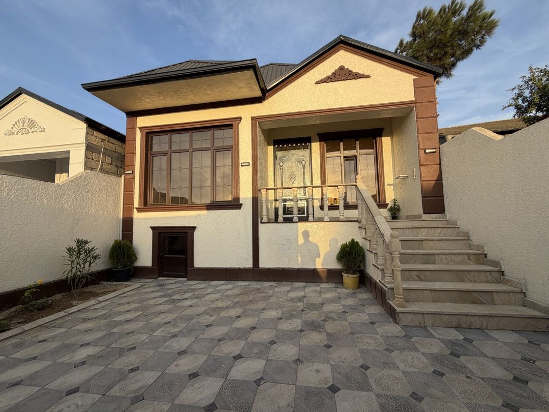 Satılır 3 otaqlı həyət evi/bağ evi 90 m² — Ev, villa, Bakı