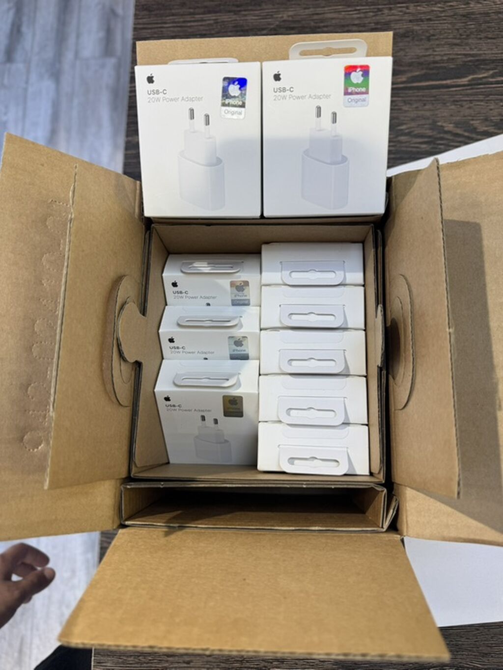 Original Apple Usb‑c 20W Power Adapter Her biri ayri seriya nomresi — Şarj cihazları, Bakı (3)