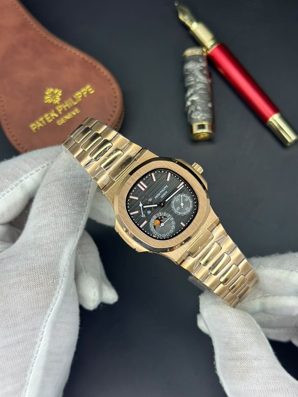 Yeni, Qol saatı, Patek Phillipe, rəng - Qızılı — Qol saatları, Bakı (4)