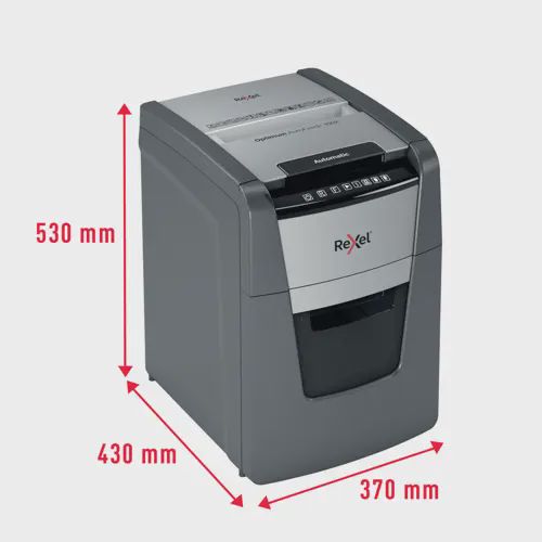 Rexel Optimum AutoFeed+ 100X Automatic Cross Cut Paper Shredder (2020100XEU) — Ofis malları, Bakı (6)