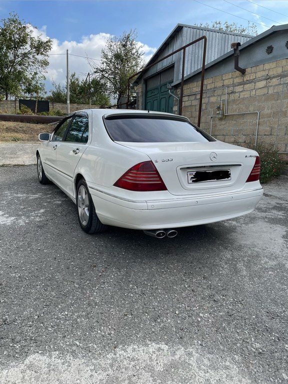 Mercedes S 320, 3.2 L, 2002 il, 227 000 km — Avtomobillər, İsmayıllı (5)