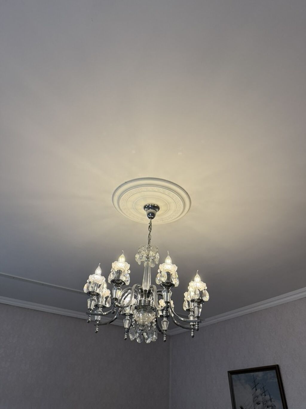 Çılçıraq, 8 lampa, Metal — Tavan is?qlar? v? cilc?raqlar, Bakı