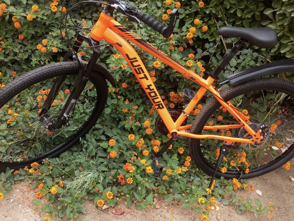 Dağ velosipedi – Just Your (MTB) - Rəng: parlaq narıncı, qara — Dağ velosipedləri, Bakı (5)