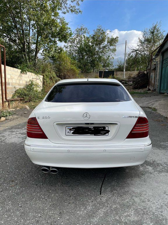 Mercedes S 320, 3.2 L, 2002 il, 227 000 km — Avtomobillər, İsmayıllı (2)