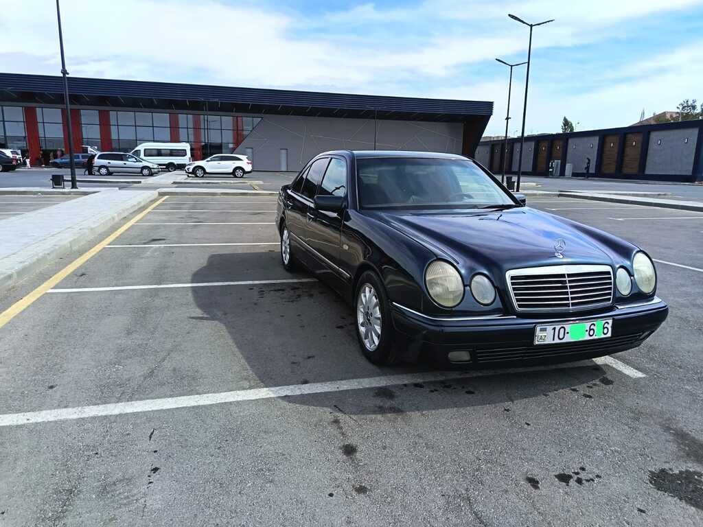 Mercedes E 230, 2.3 L, 1996 il, 298 471 km — Avtomobillər, Bakı (2)