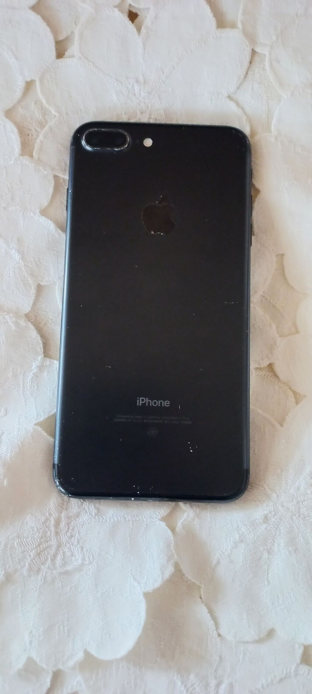 IPhone 7 Plus, Qara, Barmaq izi — Apple iPhone, Goranboy (5)