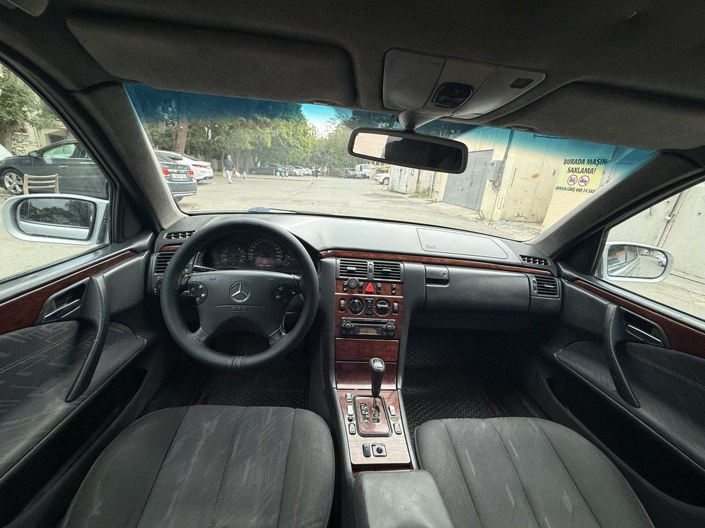 Mercedes E 220, 2.2 L, 2000 il, 346 484 km — Avtomobillər, Bakı (6)