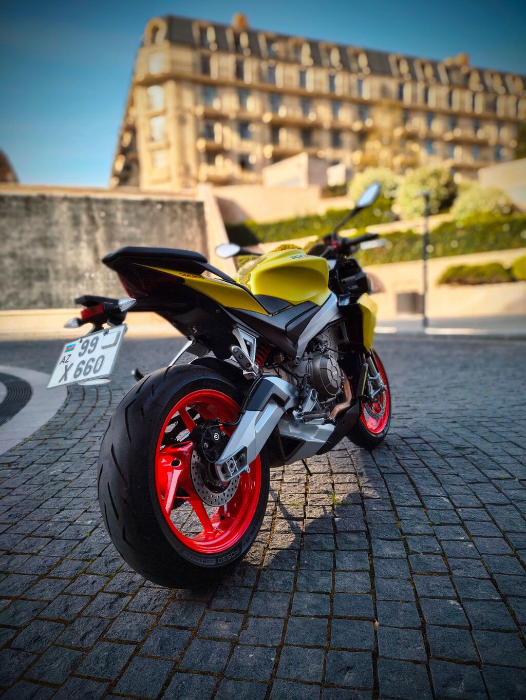 Aprilia Tuono, 650 sm3, 2023 il, 3000 km — Motosikletlər, Bakı (5)