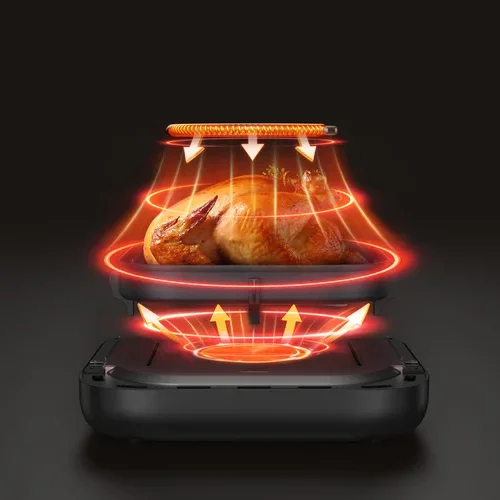 Mova Air Fryer AeroChef FD10 Pro Black — Soba və qrillər, Bakı (7)