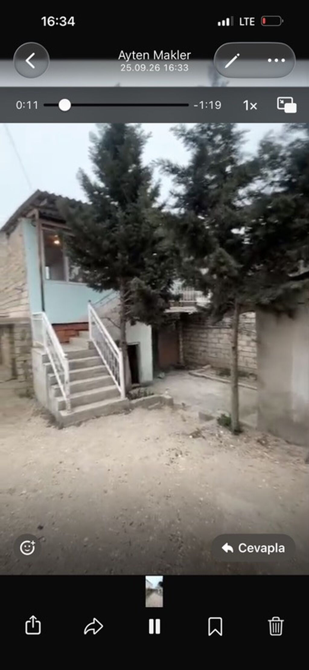 Həyət evi satılır/kirayə verilir – şəhərdənkənar, sakit məhəllədə — Ev, villa, Digah
