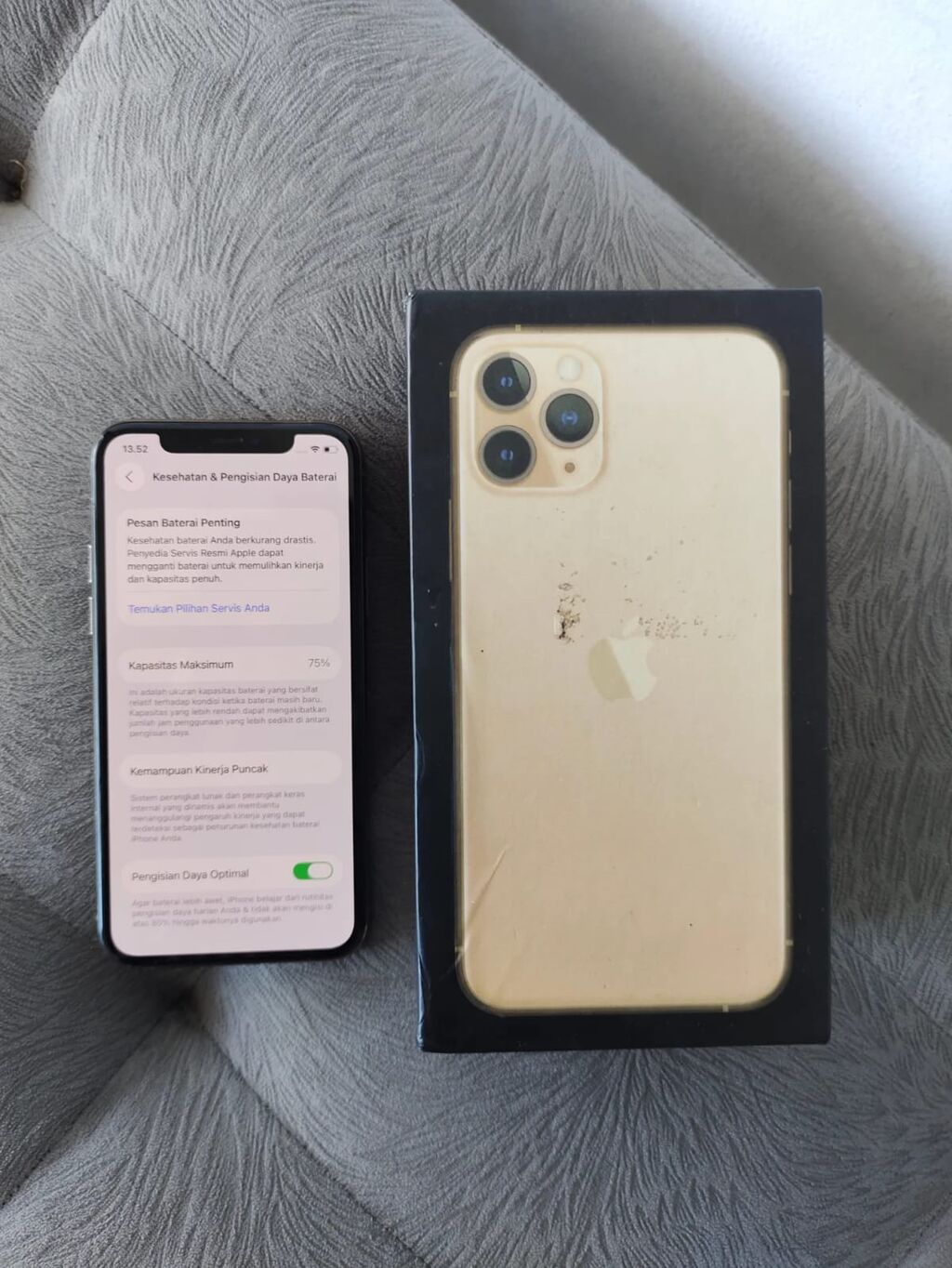 IPhone 11 Pro, 256 GB, Qızılı, Zəmanət, Kredit, Simsiz şarj — Apple iPhone, Bakı (5)